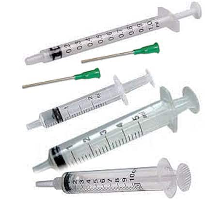 Four Syringe Pack