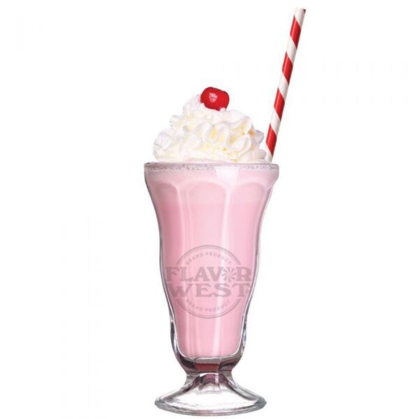 Flavor West Strawberry Milkshake
