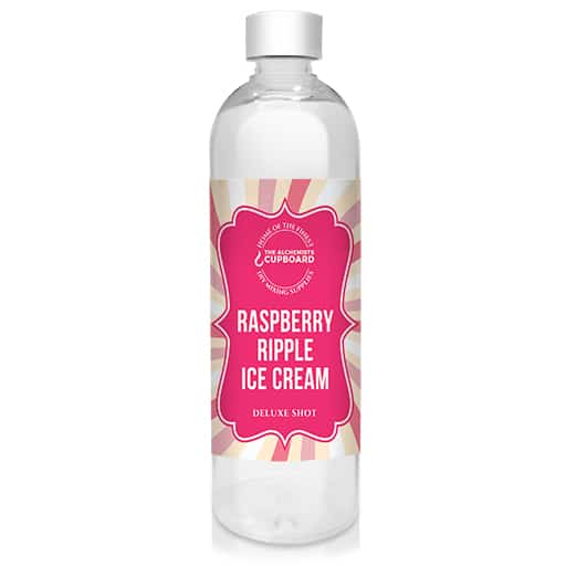 Raspberry Ripple Ice Cream Deluxe Bottle Shot