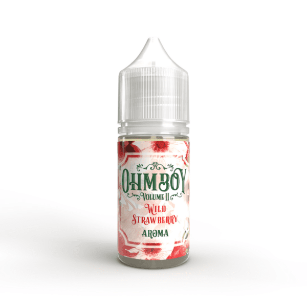 Wild Strawberry Concentrate is another immaculately balanced fruit flavour from Ohm Boy E-liquids.