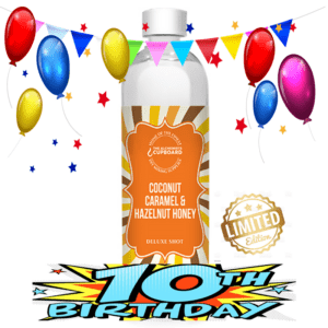 Coconut Caramel Hazelnut Honey 10th Birthday - Limited Edition