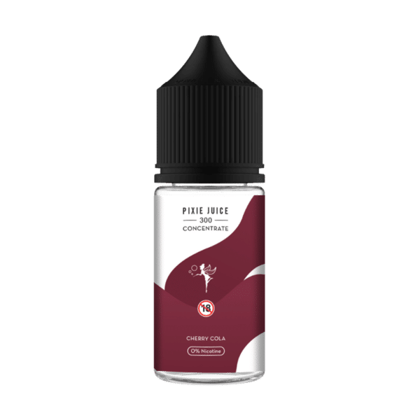 Cherry Cola Pixie Juice 30ml, One Shot  E-Liquid Concentrate flavouring.