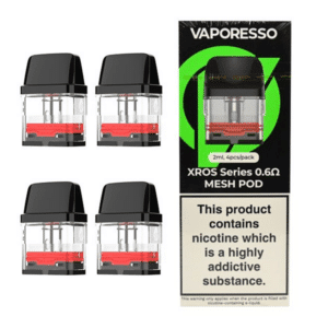 Vaporesso Xros Series Replacement Pod/Cartridge (4 pack) 0.6 mesh